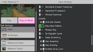 Education Edition features can also be enabled in Minecraft Bedrock Edition (Image via Mojang)